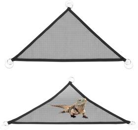 1-lzy0517 -549707 1-us Bearded Dragon Hammock Pack 2 Pcs Lizard Bed Breathable Mesh