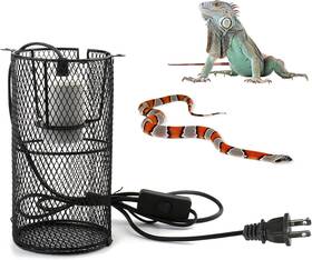 -us 313047494436 Reptile Heat Lamp Guard Ceramic Emitter Basking Heater Accesso