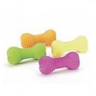 0772347  03070 Spot Stuffed Latex Bone Dog Toy Assorted Colors 077234030707