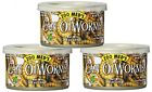 Zm-42 1.2oz Zoo Med Laboratories Can O Worms Cans 3 Pack 097612400427