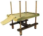 11278241 Vovov Reptile Turtle Frog Pier Floating Basking Platform 661273100196
