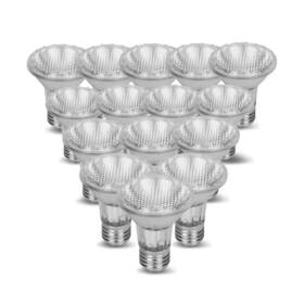 Par20-50w-e27-ww-120v-15p 12vmonster Par 20 15 Pack Fl25 50par20/fl 50 Watt Halogen Spot Light Bulb Replacement 12