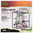 18x30x18 Zilla Fresh Air Screen Habitat For Reptiles