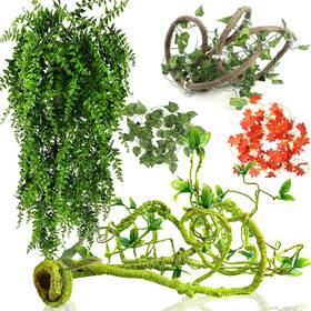 1994 705353854880 Reptile Vines Plants For Terrarium Flexible Jungle Climbing Branch With L