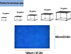 1998 744759164292 47 Inch X 24 Large Reptile Carpet Terrarium Liner Bedding Substrate Mat
