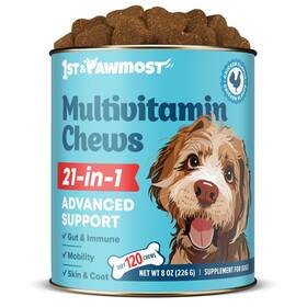 1st & Pawmost 850063286336 21-in-1 Dog Multivitamin - Vitamins And Supplements For Senior Dogs P