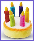 27183 Plush Musical Birthday Cake Dog Toy Cute Baby 784369271836