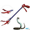 01612119826 3308470004496 Ynr Red Blue Snake Lizards Tongs Catcher Reptile