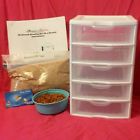 5 Drawer Pritchetts Small Pets White Live Mealworm Breeding Kit Mealworms