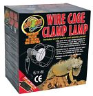60-8qgd-djvz Zoo Med Laboratories Wire Cage Clamp Lamp