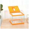 603765963933 Crapelles Reptile Terrarium Kit Color Orange Spider Container