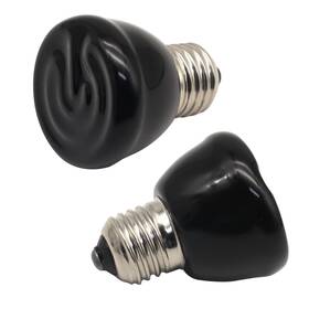 Abustle Pig 768510088368 Mini Reptile Heat Lamp 25w Infrared Ceramic Emitter No Light Emitting