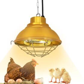 Crfi2 Abustle Pig Chicken Coop Heater With Carbon Fiber Bulb 600w Heat Lamp For Chickens Brood