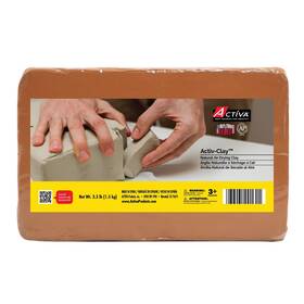 Activa 036061001830 Activ-clay Air Dry 3.3 Pound Terra Cotta