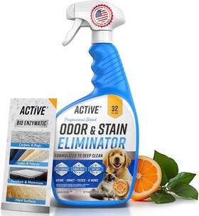 Active 860008839961 Pet Odor And Stain Eliminatordogs Cats Pets - Natural Citrus Oil 32 Oz