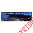 Af2-24ho Zoo Med Aquasun T-5 Ho Double Light Linear Fluorescent Hood 24 Length 097612013245
