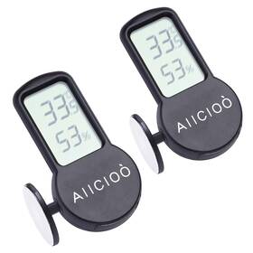 Ai-a6-0013 Aiicioo Reptile Thermometer And Humidity Gauge For Heat Pad Digital Terrarium Th