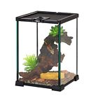 Ak03b Reptizoo Mini Reptile Glass Terrarium Full View Visually 701630159068 Ak03b Reptizoo Mini Reptile Glass Terrarium Full View Visually 701630159068