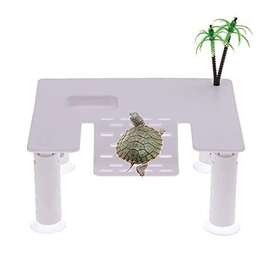 Alfyng 048518273233 Floating Turtle Basking Platform Coconut Tree Aquarium Climber 6.8 Inch X 5.4
