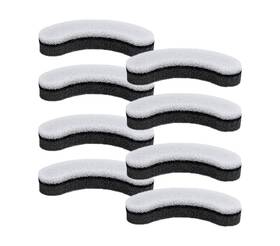 Wf050-8p Amazinpure 8x Wf050 Wf100 Wf210 Cat Fountain Filter Replacement Arc-shaped Triple Filtra