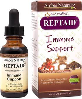 Amber Naturalz 764401544975 Reptaid Herbal Supplement For Large Reptiles Under 250g 1 Oz