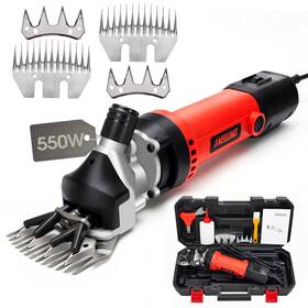 H11041 Amywms Sheep Shears Electric 550w - Professional Clippers Two Blades 6 Speed