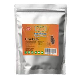 Amzey Appetizing Mealworms 649910312737 Natural Dried Crickets - Food For Bearded Dragons Wild Birds Chickens Fish