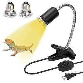 Anglekai 789609548242 Reptile Heat Lamp 50w Adjustable Turtle Heating Light For Lizard Inc