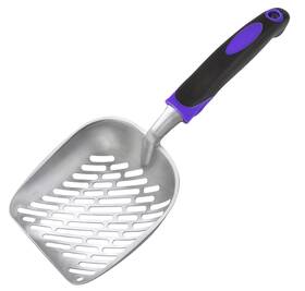 Apidgrowth 717331898793 Cat Litter Scoop Long Handle Scooper Stainless Steel Metal Poop Sif