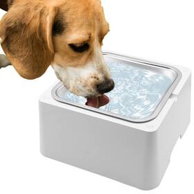 Ask290 Aplayfulbee Pet Water Dispenser Dog Bowl For Large Dogs 4l Big Feeder Using B