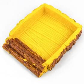 Aqua Kt 414773587460 Reptile Ramp Water Bowl Food Dish For Lizard Snake Tortoise Beard Dragon Amph