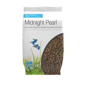 Aqua Natural 353482000725 Midnight Pearl 10lb Gravel Substrate For Aquascaping Aquariums
