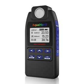 Aquahorti 795847455389 Ah-drnir 660nm And 850nm Red/nir Light Irradiance Meter Professional Dual-wav