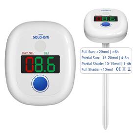 Ah-20plus Aquahorti Dli Meter.full Sun Partial Shade Shade.sun Hours.sunlig