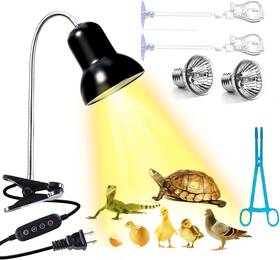 Aquariumbasics 445047747700 Reptile Heat Lamp Light Uva Uvb Turtle Heating Lamps For
