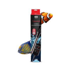 028043 Aquatop 400w Titanium Heater With Controller Fully Submersible - Up To 1