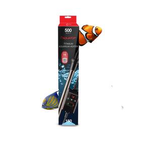 028044 Aquatop 500w Titanium Heater With Controller Fully Submersible - Up To 1