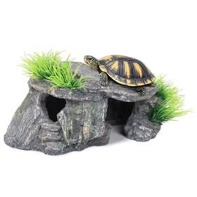 Aquazoo 605927614400 Aquarium Cave And Betta Hideout - Natural Resin Fish Tank Decorations Small Tu