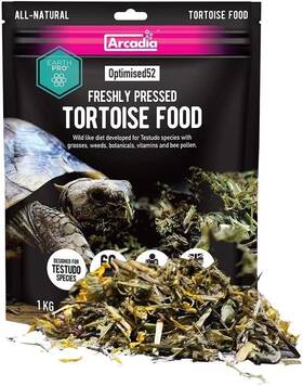 Arcadia Earthpro 844046002112 Reptile Earthpro-optimised52 Freshly Pressed Tortoise Food Natural 1kg