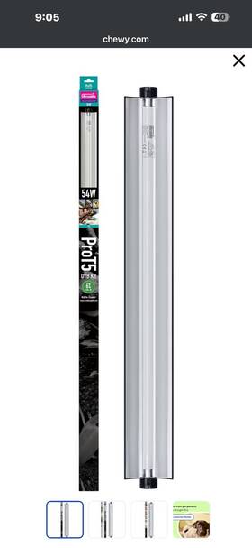 Rartp54xf Arcadia Pro T5 Uv-b Kit 54watt D3 Forest 6%uvb Incl. Bulb