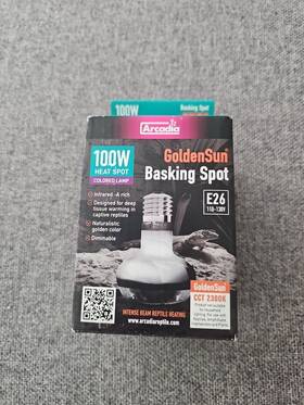 Rsbfc100z Arcadia Golden Sun Basking Flood Lamp-100 Watt