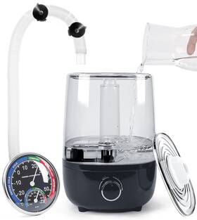 Auaaq 717664280067 Top Fill Reptile Fogger Terrariums Humidifier Fog Machine Mister With 4l Visi