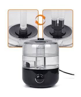 Fx-190 Auaaq Reptile Humidifiers Foggers For Terrariums With 2.5l Visible Tank Mis
