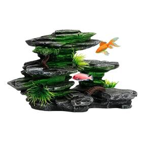 Awenyzen 797387551194 Natural Aquarium Rocks For Fish Tank - Turtle Accessories And De