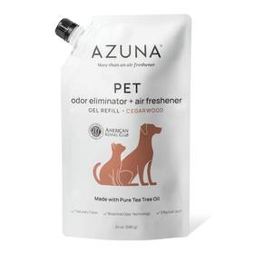 24oz-pet-cedarwood Azuna Pet Odor Eliminator For Strong Gel Plant Powered Australian Tea Tree O