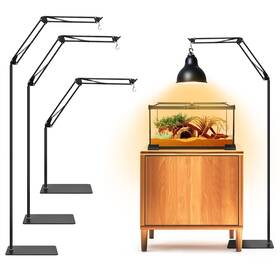 Azv 783970506542 Reptile Lamp Stand Heat With 360 Adjustable Swing A