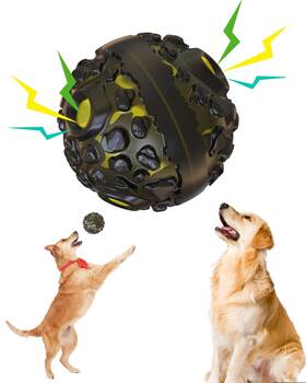 Bardimies 746593131676 Bardeimies Dog Ball Toy For Aggressive Chewers Indestructible With F