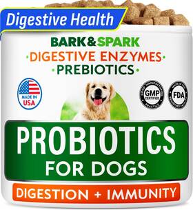 Bark&spark Bs-094-60ct Bark&spark Dog Probiotics For Digestive Health And Enzymes - Diarrhea Gas Ups