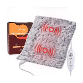 Hpm-001 Bearhug Electric Weighted Heating Pad Warm Heated Relieve Aches... Fast Ship