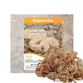 Begeterday 715748591429 6.2oz Natural Sphagnum Moss For Reptiles Ideal Humidity Retaining Medium